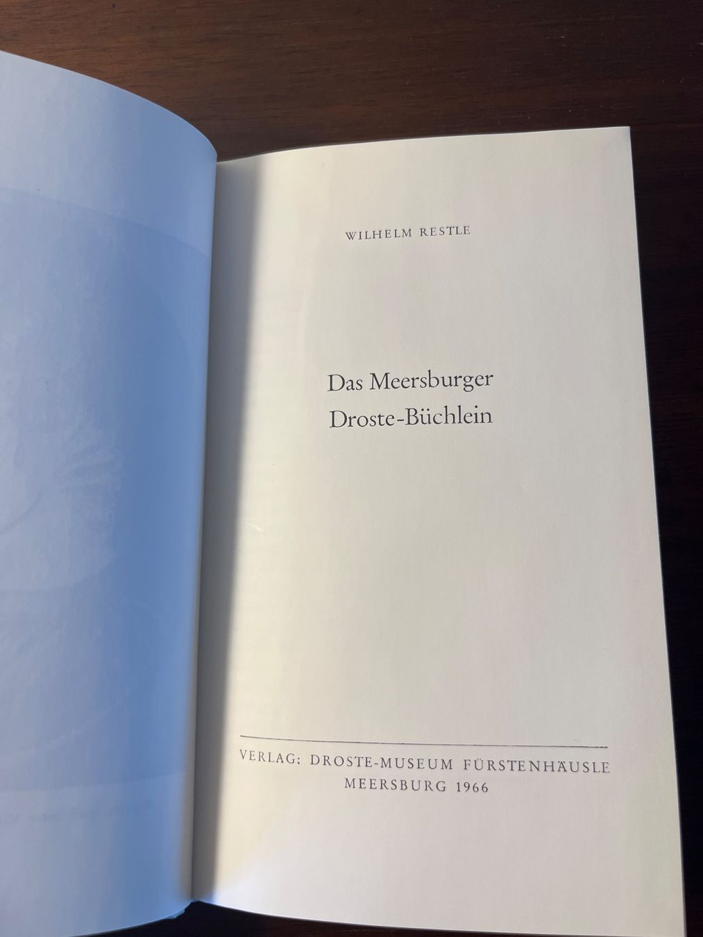 Bücher: Buch - Das Meersburger Droste-Büchlein, Restle – Gebraucht aus Luzern von Jiggy_8898 6