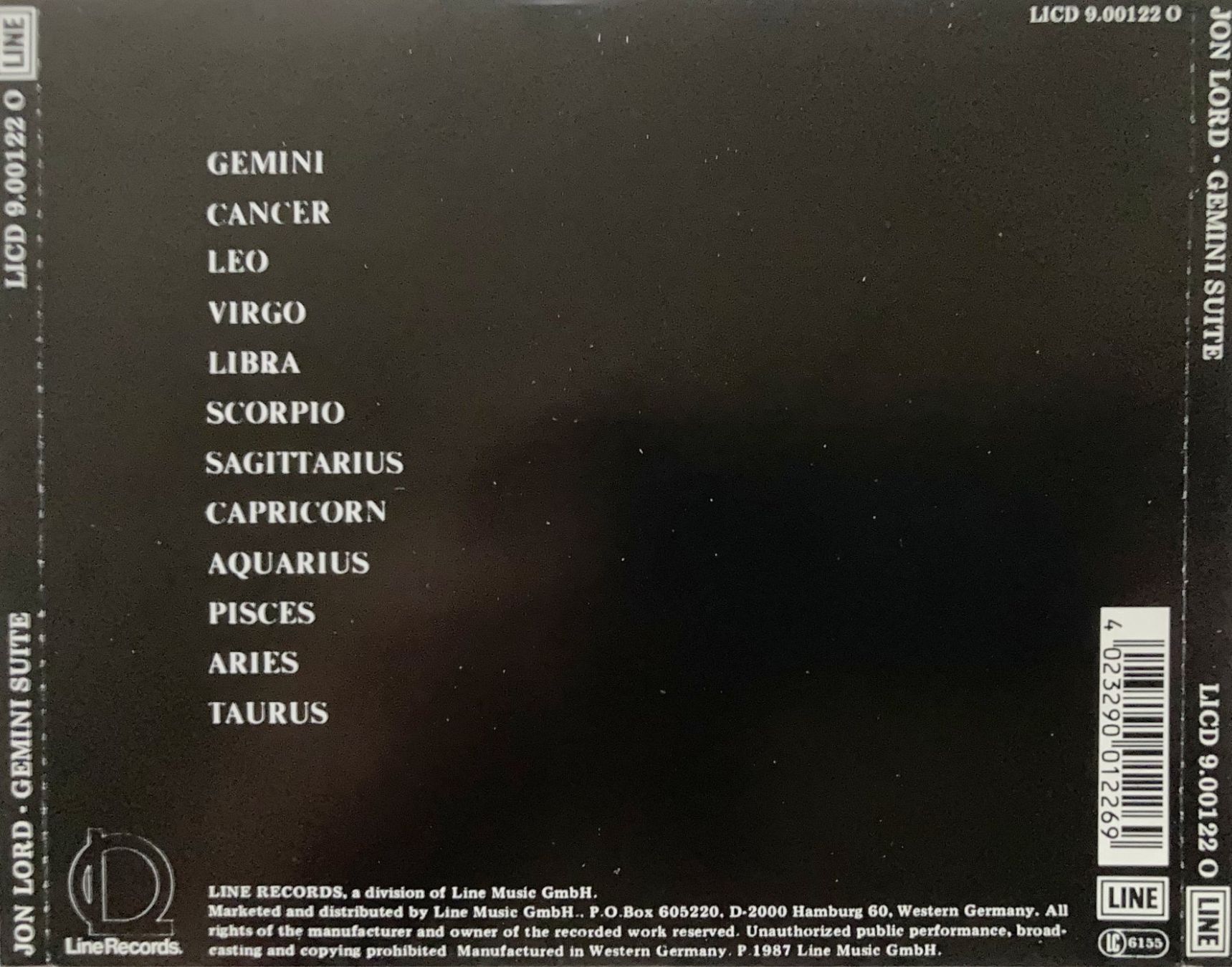 CDs: DEEP PURPLE / JON LORD / LONDON SYMPHONY ORCHESTRA - GEMINI – Gebraucht aus Bottens von hotter-than-hell 1