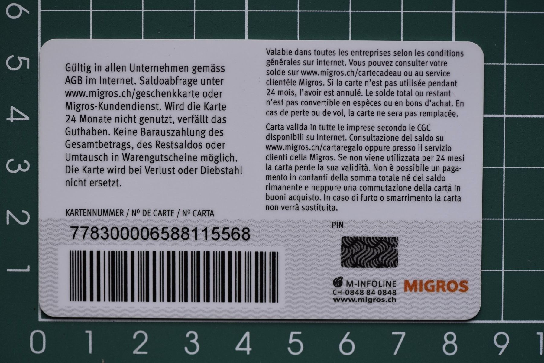 Karten: geschenkkarte – Gebraucht aus Laupen BE von Gufi57 1