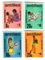 Briefmarken "Kinder". Niederländische Antillen