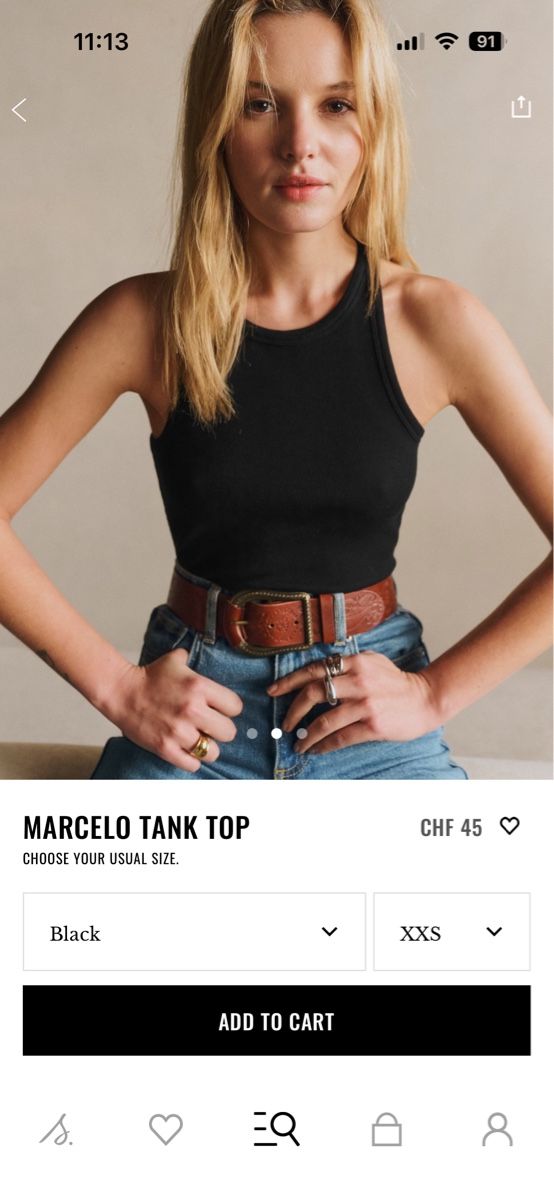 Sezane Tops: Top Marcelo Sézane S – Neuf (Voir description) à St-Sulpice VD par juliane43 1