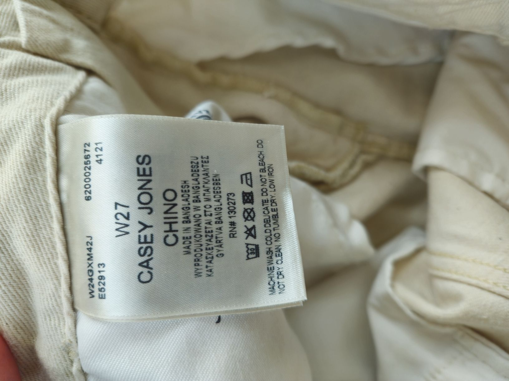 Wrangler Pantaloni: Chinohose von Wangler – Nuovo (secondo la descrizione) da Effretikon venduto da Shopmycloset8 3