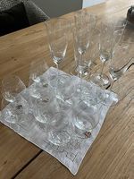 Sekt und Likör Gläser