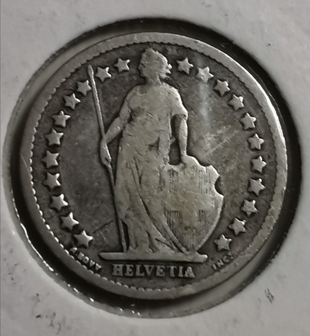 Tutti le monete: 50 Rappen 1879 Silber – Usato da Zürich venduto da turbopuz 1