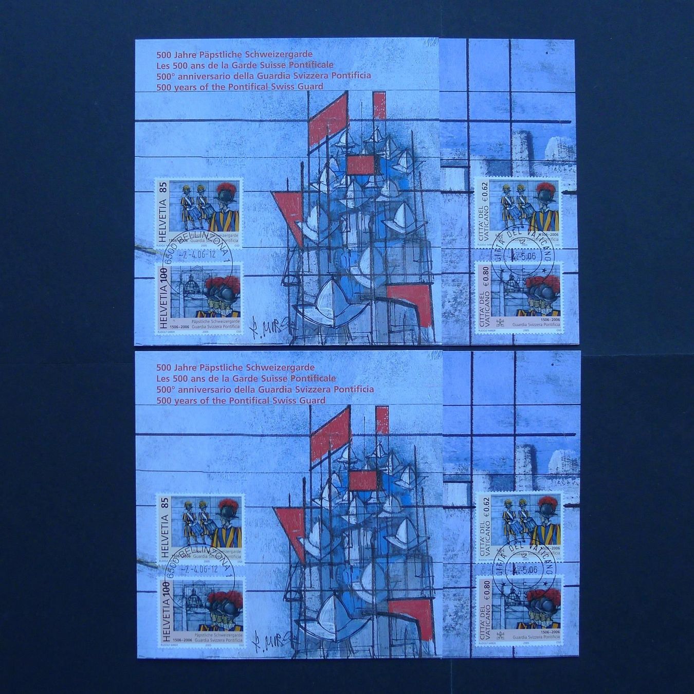 Tutti i francobolli: 2005 Nr.1183 + 1184 Lot mit FDC/Bogen – Usato da Dagmersellen venduto da wyss1982 5