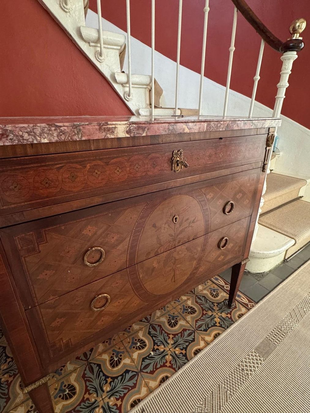 Cassettiere: Commode style Louis XVI – Usato da Lausanne venduto da jassounette01 2