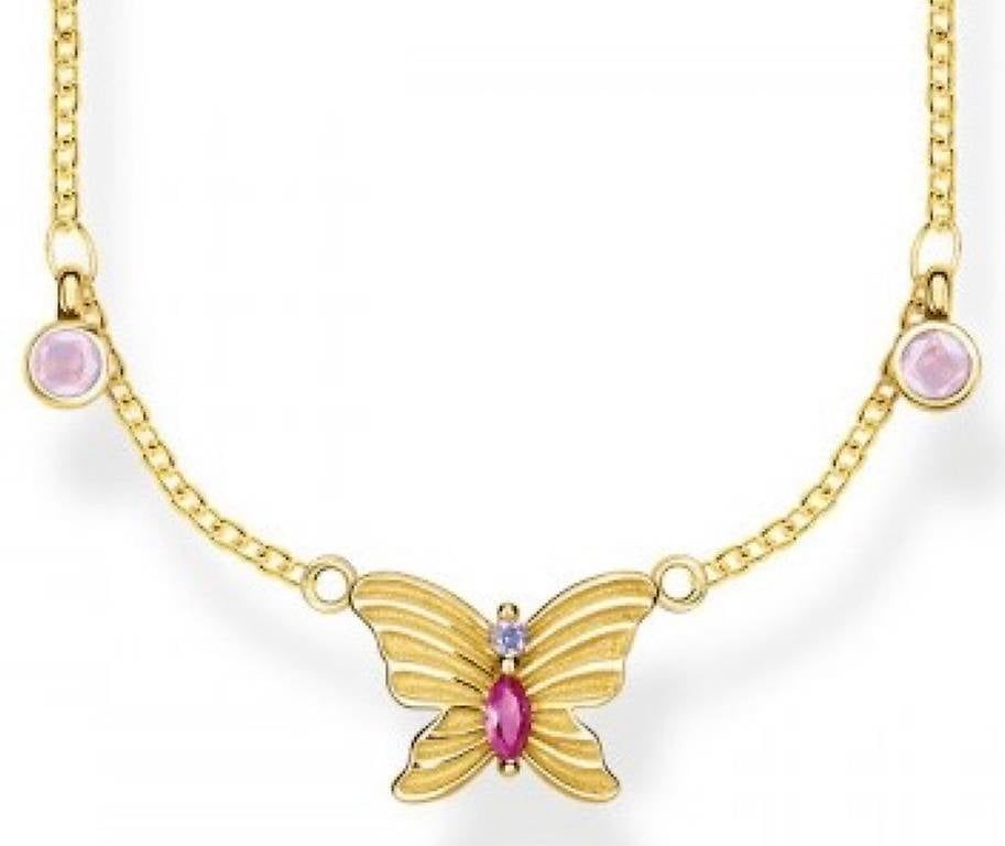 Thomas Sabo Catenine: Thomas Sabo Halskette Schmetterling – Usato da Pfungen venduto da Coco_ch