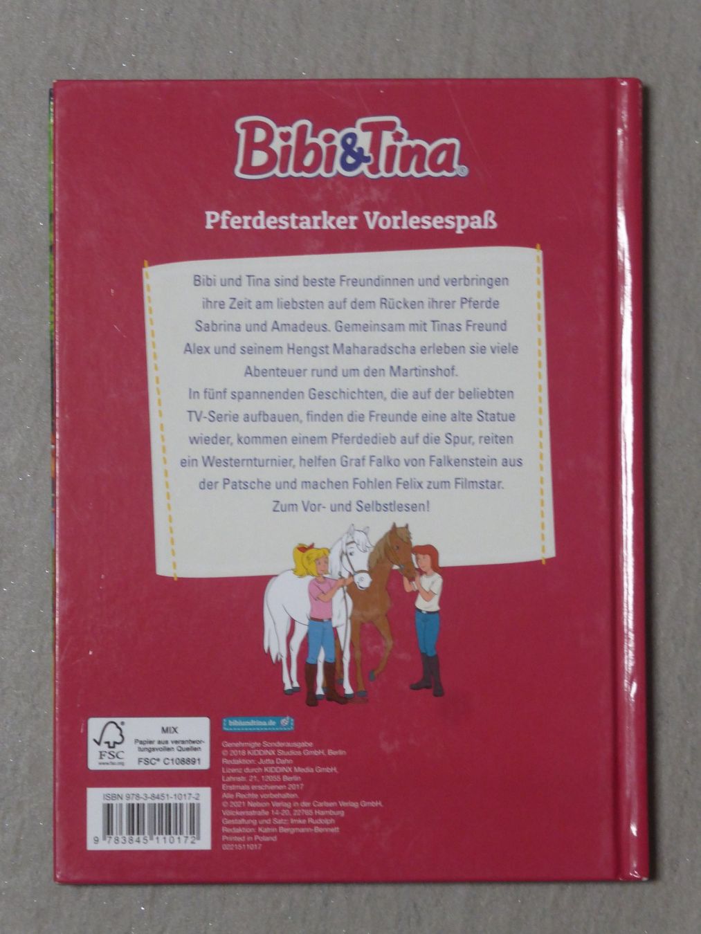 Livres: Bibi & Tina, Pferdestarker Vorlesespass – D'occasion à Kefikon TG par sandragruen 1