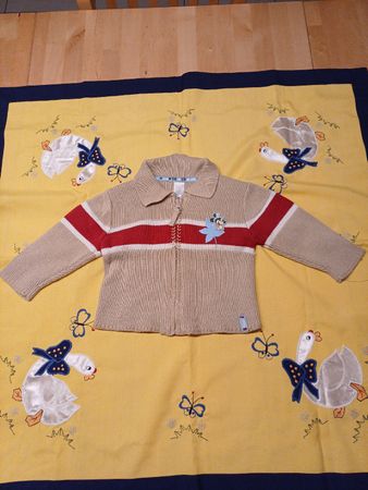 Baby Micky-Mouse Jacke mit Reissverschluss, Gr. 74, top