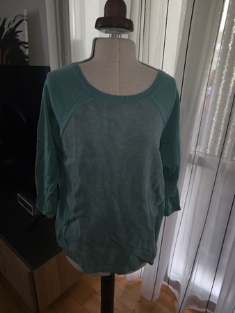 Max Moi Pullover Leder Kaschmir