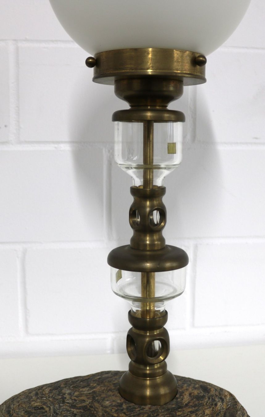 Lampade: Vintage Lampe auf Steinfuss – Usato da Volketswil venduto da brockipfannenstil 5