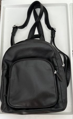 Schwarzer Picard Leder Rucksack - Zeitlos & Praktisch
