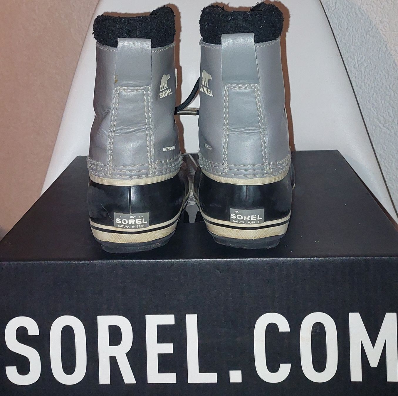 Sorel Scarpe per ragazzi: Bottes hiver SOREL taille 31 gris – Usato da Orpund venduto da Biennerome 5