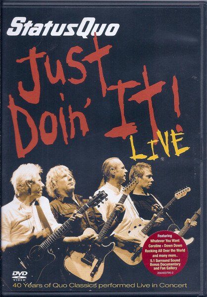 Tutti i DVDs: Status Quo - Just Doin It! Live – Usato da Basel venduto da Best-Harvest