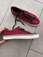 Bordeauxfarbene Sneaker von Bear, Größe 39, kaum getragen