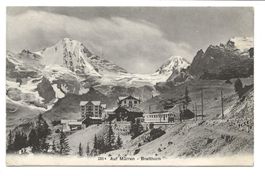 Mürren (BE) Mürrenbahn - Breithorn - 1908
