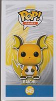 FUNKO POP!  POKEMON 645 RAICHU   new