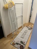 Wäscheständer, Bügelbrett, Küchenmatte im Set, gut erhalten!