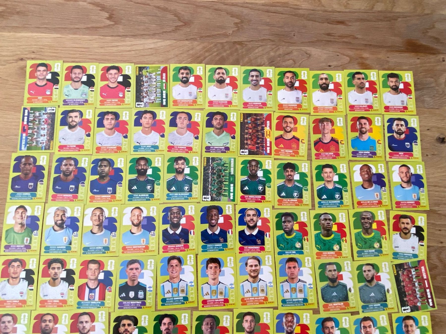 Panini Sammelbilder & Trading cards: 100 Panini WM 2026 Sammelbilder – Gebraucht aus Kleinbösingen von Patrickrebsamen 1