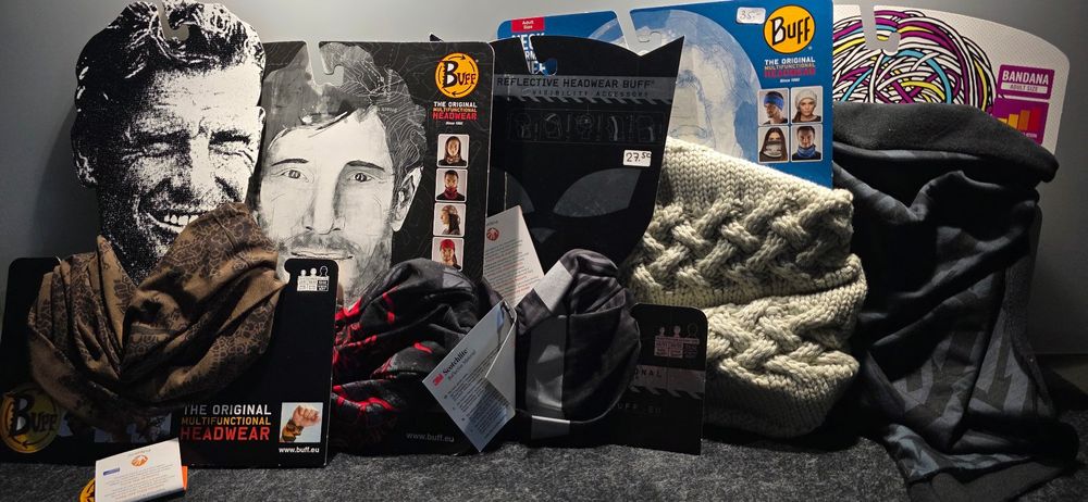 5 Schlauchhalstücher der Marke Buff (Neu und originalverpackt) in ...