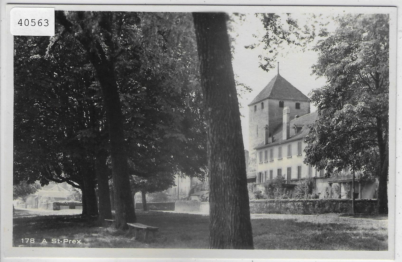 Cartoline postali: A St. Prex - Chateau – Usato da Ettingen venduto da Kartenplanet