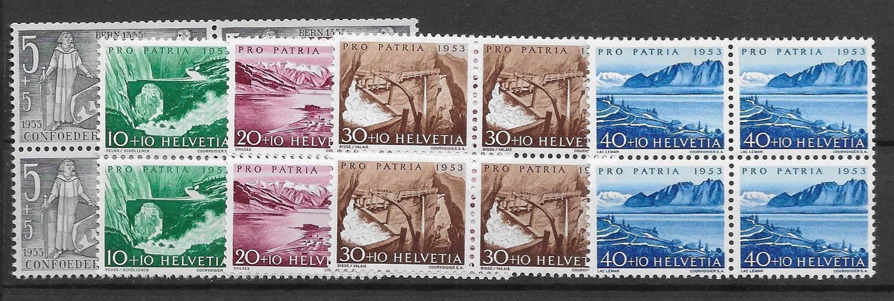Alle Briefmarken: PP153 - Pro Patria 1953 B4 ** – Gebraucht aus Trélex von Phil_Albert