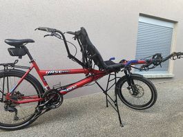 Vélo tandem de voyage mixte