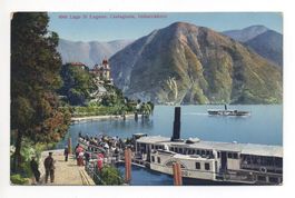 CASTAGNOLA Imbarcadero - Dampfschiff Gottardo
