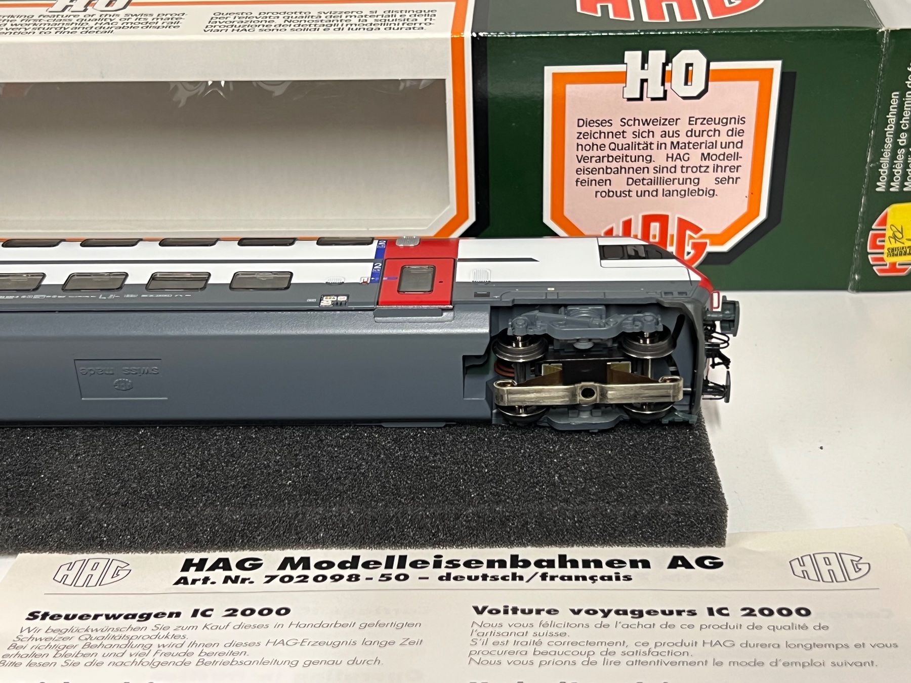 Hag Trains électriques: Hag Nr.702 SBB IC 2000 Bt AC SBB – D'occasion à Neuenhof par ludovicco 4