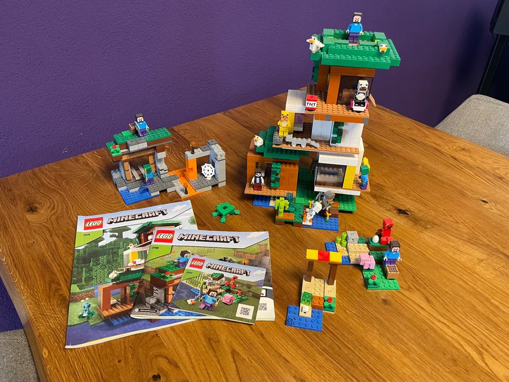 Lego Minecraft 21174/ 21166/ 21177 drei Set zusammen | Kaufen auf Ricardo
