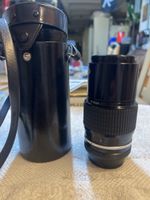 Nikon Nikkor 200mm 1:4 Objektiv mit Lederetui  (m)
