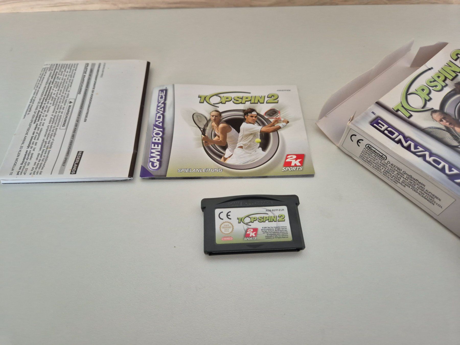 Giochi: Top Spin 2 - Game Boy Advance - Komplett – Usato da Bassersdorf venduto da retrolab 1