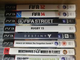 Jeu Ps3 (23 jeux complets +  2 boites vides)