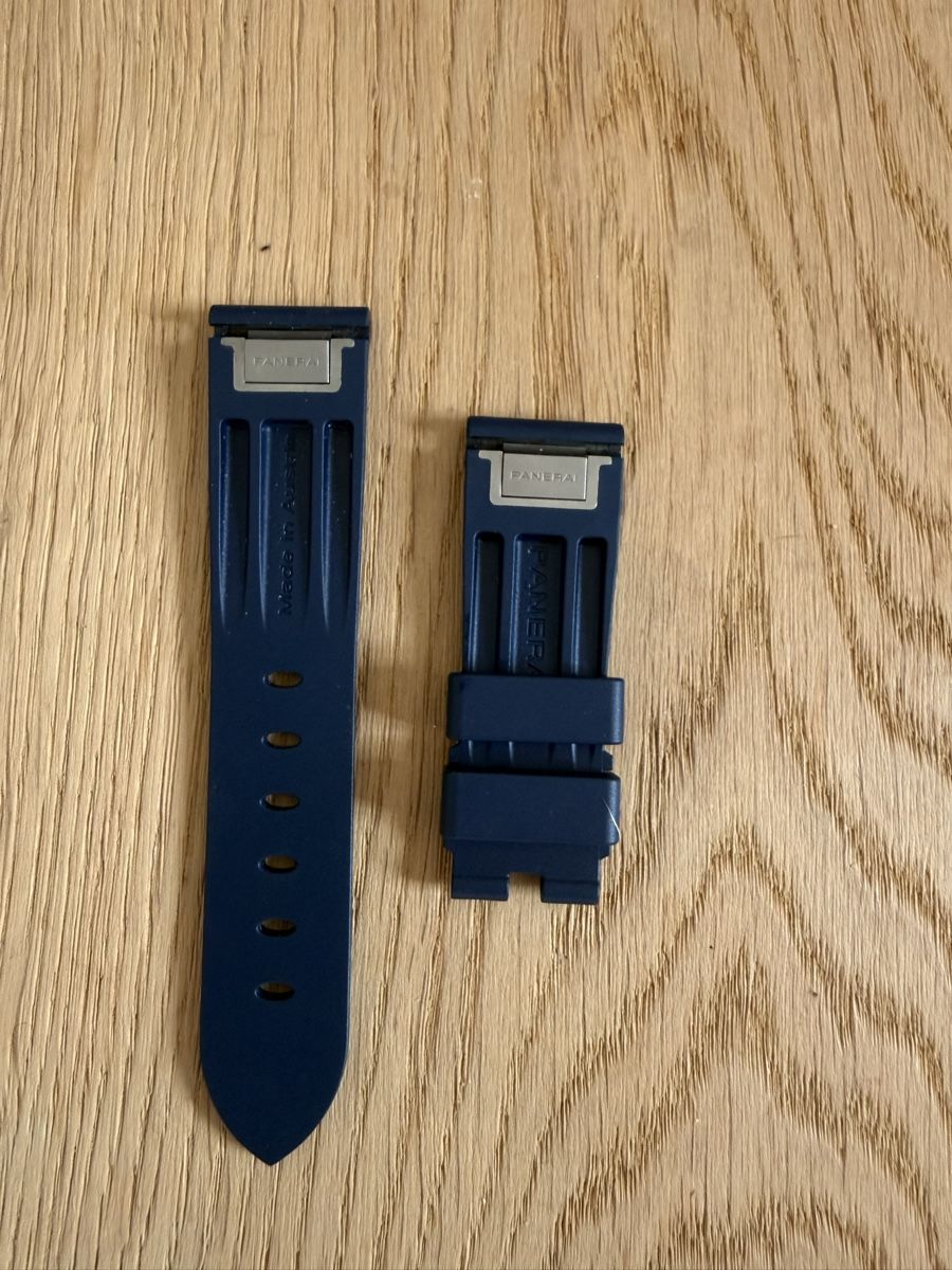 Armbänder & -reifen: Panerai Armband Kautschuk blau 20/18 – Neu (gemäss Beschreibung) aus Basel von mar_zb6t 1