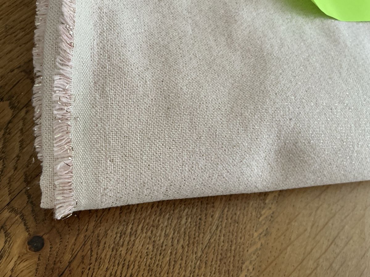 Tessuti: Dekostoff Gold-Glitzer - Rosé – Nuovo (secondo la descrizione) da Muttenz venduto da Benet01 2