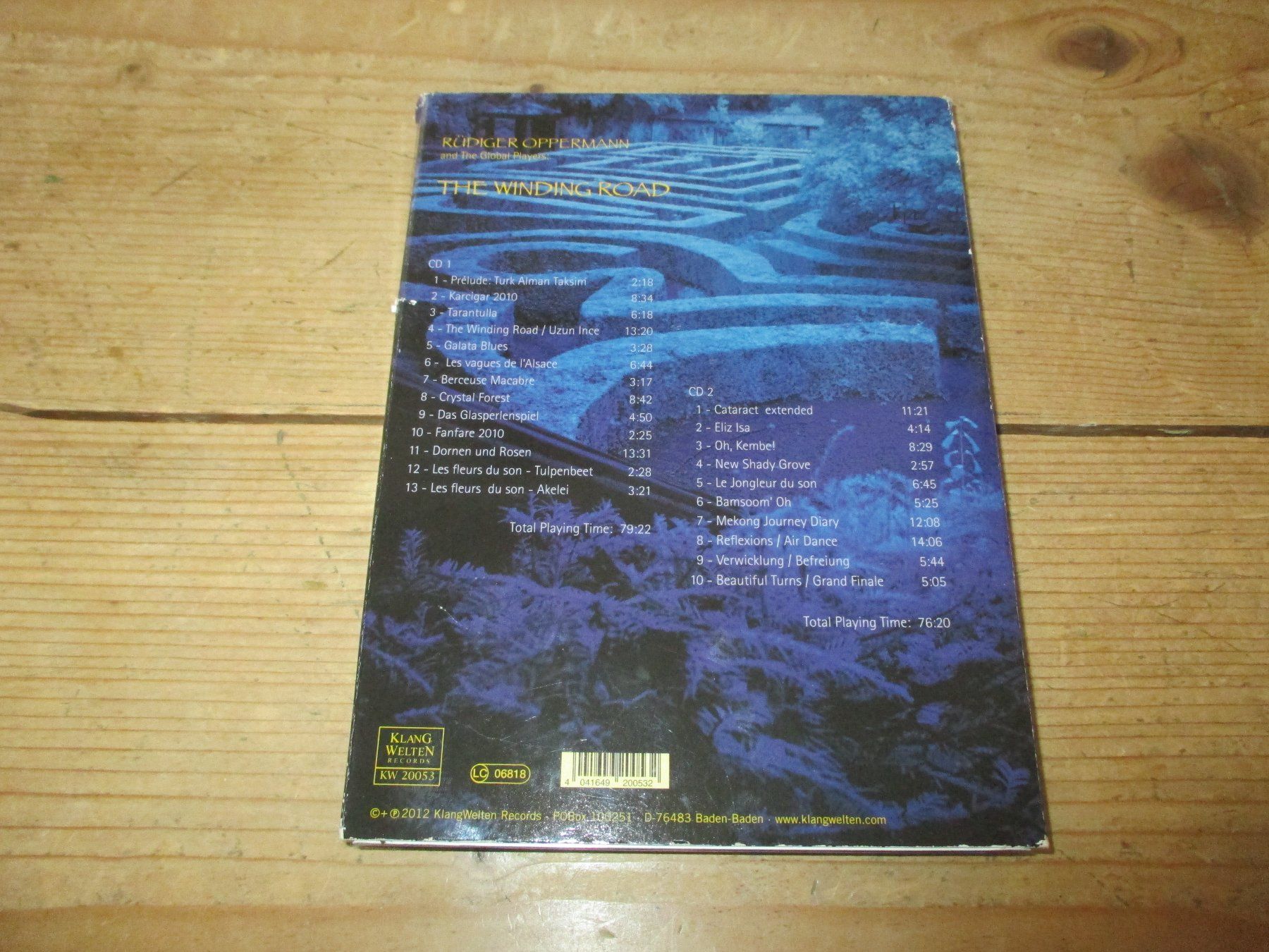 CDs: Rüdiger Oppermann - The Winding Road - 2CDs – D'occasion à Flims - Dorf par Stagediver 1