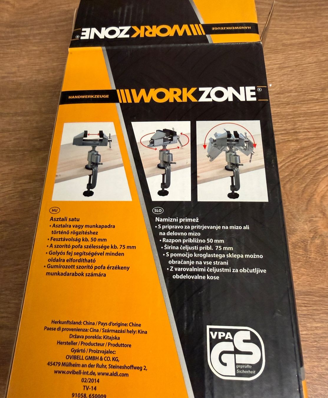 Tous les outils: Schraubstock, neu / Workzone Tisch- – Neuf avec emballage d'origine à Nussbaumen AG par olitech5415 2