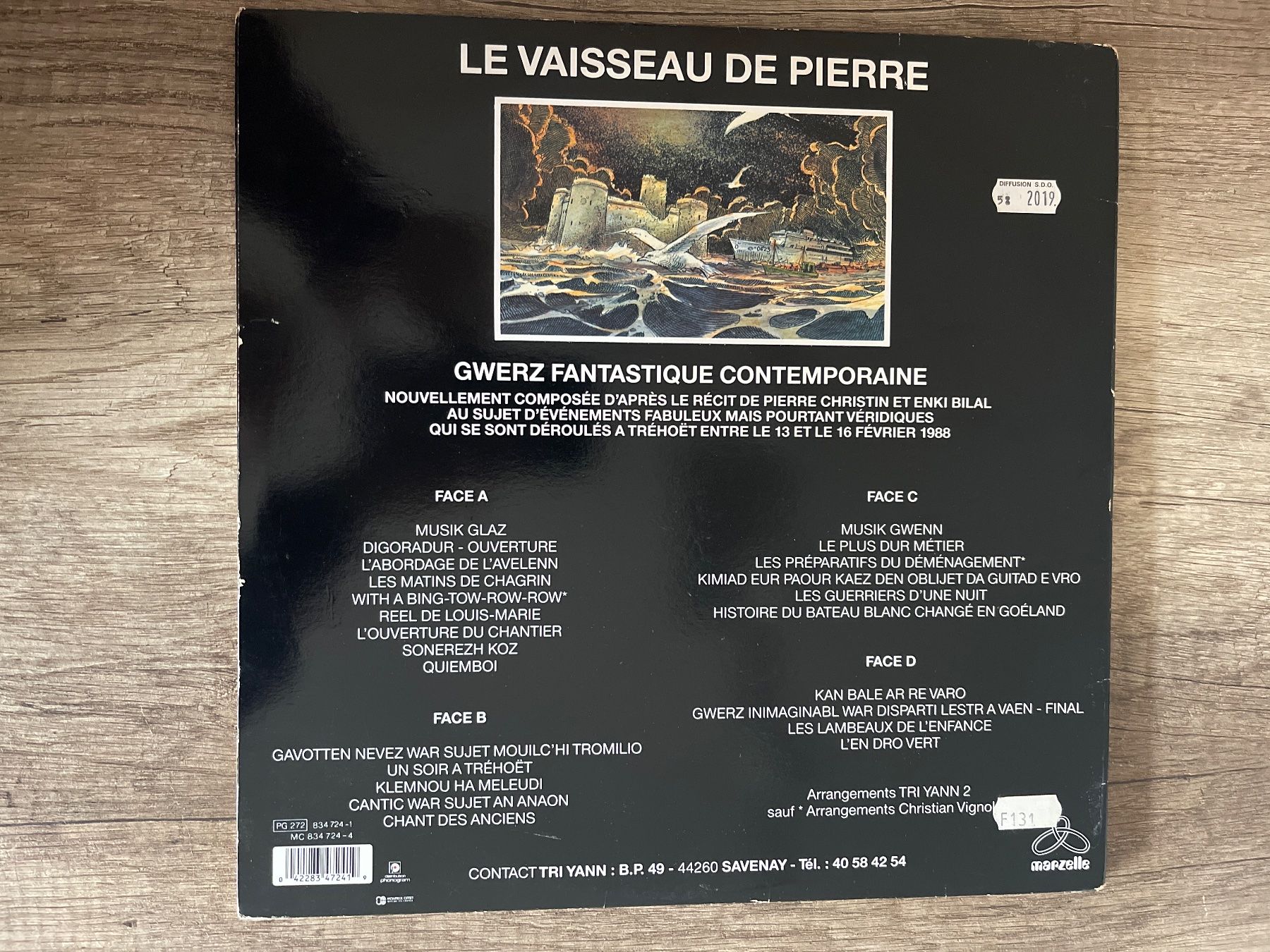 Dischi in vinile: S69/Tri Yann - Le Vaisseau de Pierre – Usato da Frutigen venduto da Philippe_jsp 1