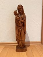 Schlne Holzscnitzerei, Heilige Maria mit Kind, Mutter Gottes