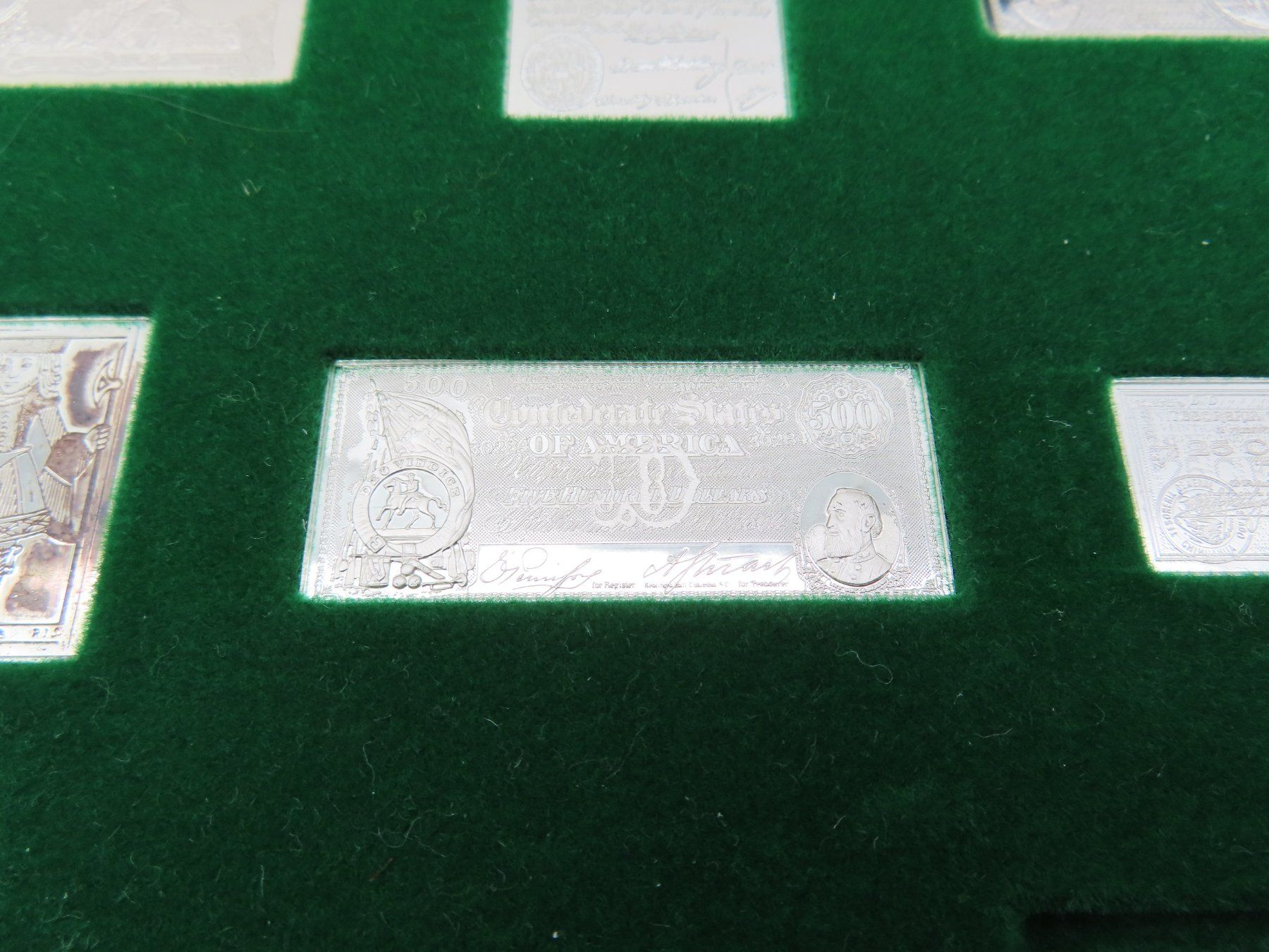 Metalli preziosi: Franklin Mint Silberbanknoten 925 – Usato da Reinach BL venduto da WBZ-Flohmarkt 4