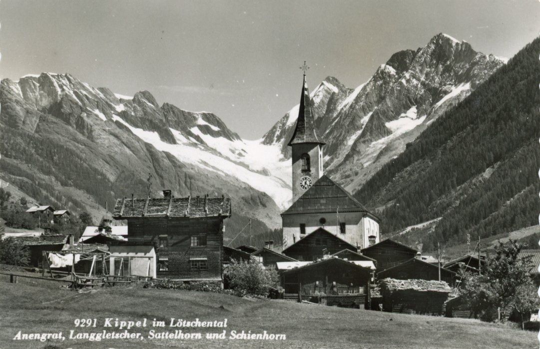 Cartoline postali: Kippel  VS  im Lötschental  -    7  diverse Karten – Usato da Brig venduto da Valcards54 2