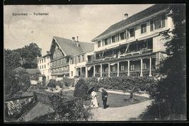 AK Turbenthal, Gyrenbad mit Garten, 1911