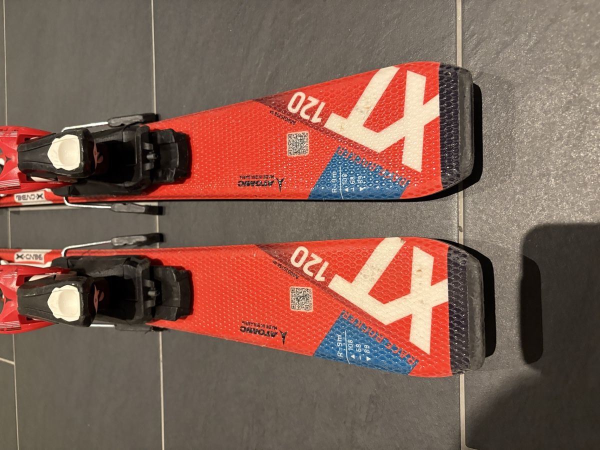 Atomic Skis: Kinderski mit Bindung 120cm – Gebraucht aus Eggersriet von Ck761 1