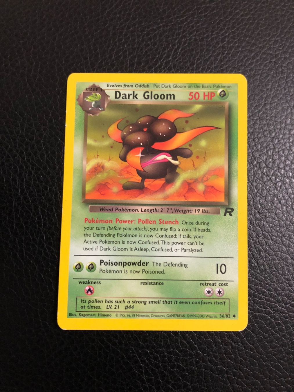 Pokémon Sammelbilder & Trading cards: Team Rocket Dark Gloom 36/82 Ab 1 – Gebraucht aus Paradiso von Pkmn10