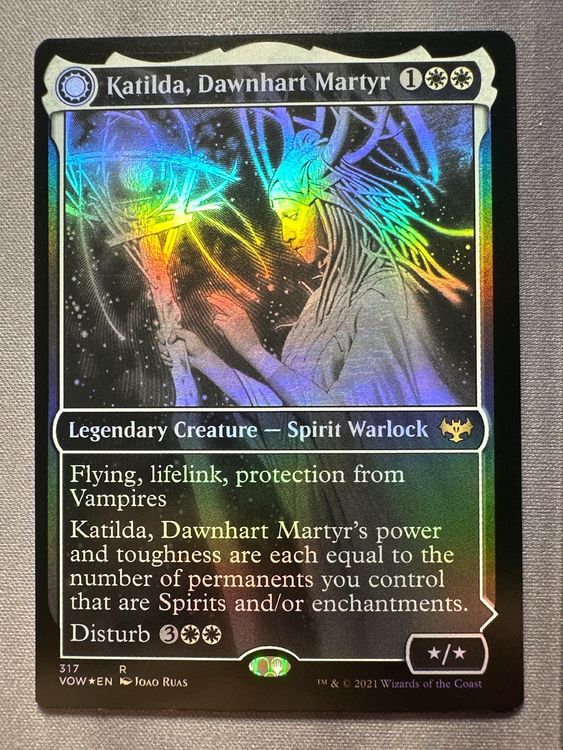Katilda, Dawnhart Martyr FOIL Variant 317 Crimson Vow (Neu (gemäss ...