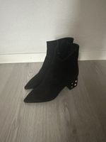 Damen Stiefeletten schwarz