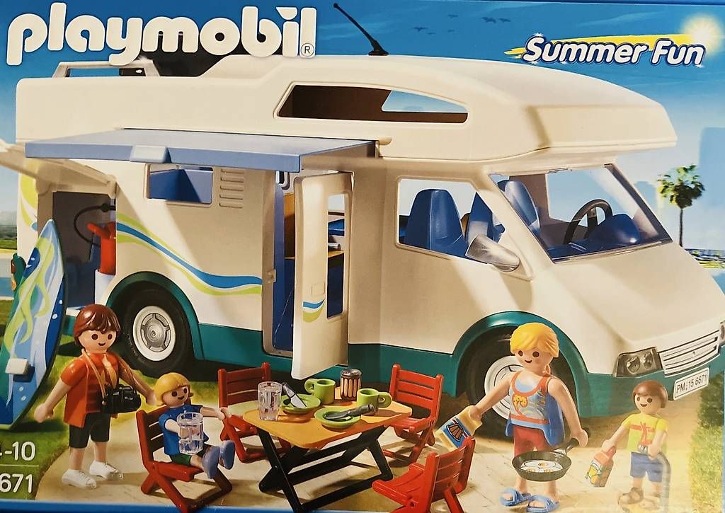Giocattoli: Playmobil 6671 6888 ensemble camping – Usato da Estavayer-le-Lac venduto da Rde_1977