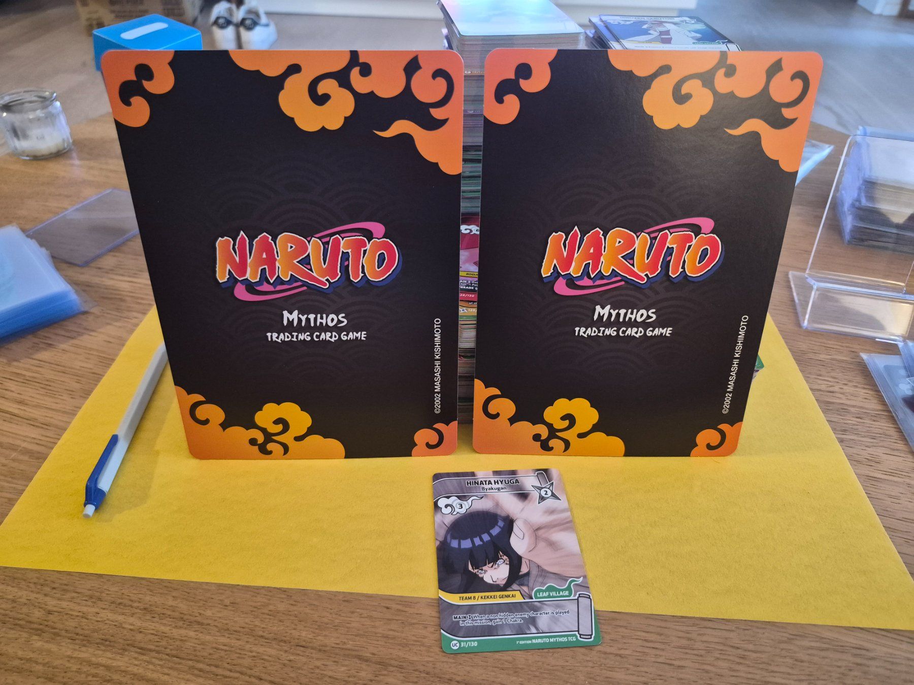 Carte collezionabili: Naruto Mythos 2x Over Size Karten aus dem Starter Pack. – Usato da Hermetschwil-Staffeln venduto da Hakicards 1