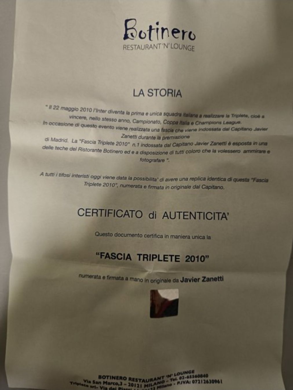 Armbänder & -reifen: fascia Zanetti 2010 – Neu (gemäss Beschreibung) aus Lausanne von ILbotteghino 4