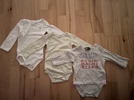 Baby Bodys Set 3-teilig verschiedene Motive Grösse 68